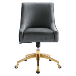 Discern Performance Velvet Office Chair - Image 33