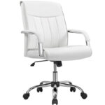 Contemporary PU Leather Executive Chair with High Back - Image 4