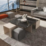 Haley Mid-Century Modern Nested Coffee Table - Image 10
