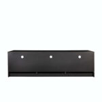 White modern minimalist TV cabinet 80 inch TV stand - Image 8