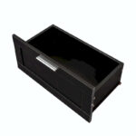 White modern minimalist TV cabinet 80 inch TV stand - Image 11
