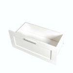 White modern minimalist TV cabinet 80 inch TV stand - Image 26