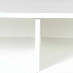 White modern minimalist TV cabinet 80 inch TV stand - Image 28