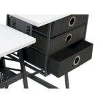 Eclipse Ultra Grey and White Wood Top Sewing Table - Image 13
