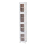 Javlergo 65 Narrow Tall Storage Bin, 4 Tier Foldable Kitchen Storage Cabinet Organizer,Freestanding Kitchen Pantry - Image 16