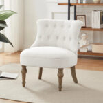 Living Room Armless Accent Comfy Chair - Image 36