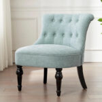 Living Room Armless Accent Comfy Chair - Image 5