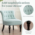 Living Room Armless Accent Comfy Chair - Image 8