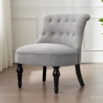 Living Room Armless Accent Comfy Chair - Image 16