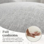 Living Room Armless Accent Comfy Chair - Image 23