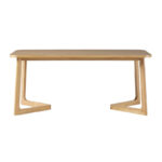 Middlebrook Modern Solid Wood Dining Table with Geometric Legs - Image 10